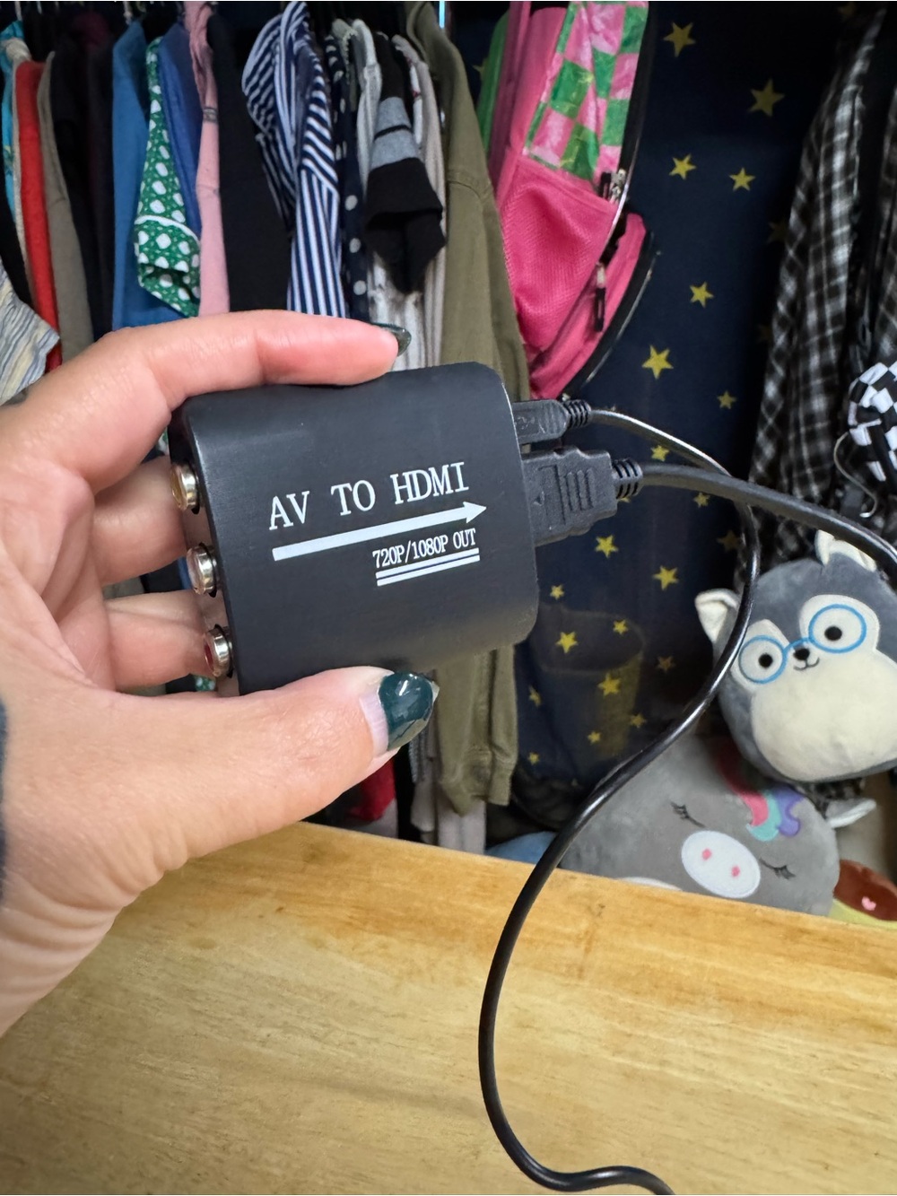 AV to HDMI Converter Adapter - Black